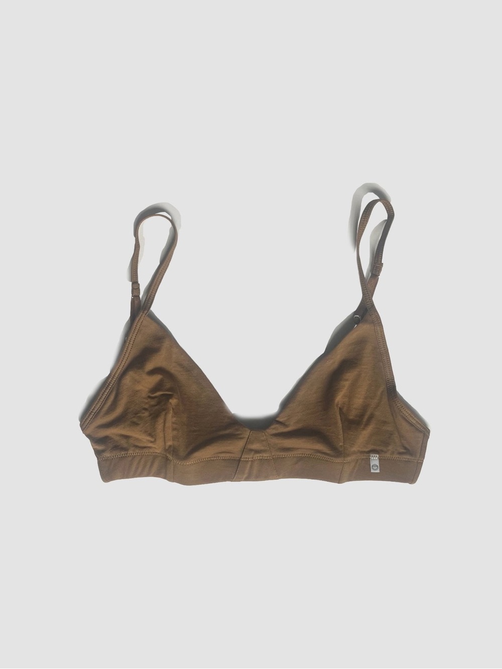 Oddobody Triangle Bralette in camel